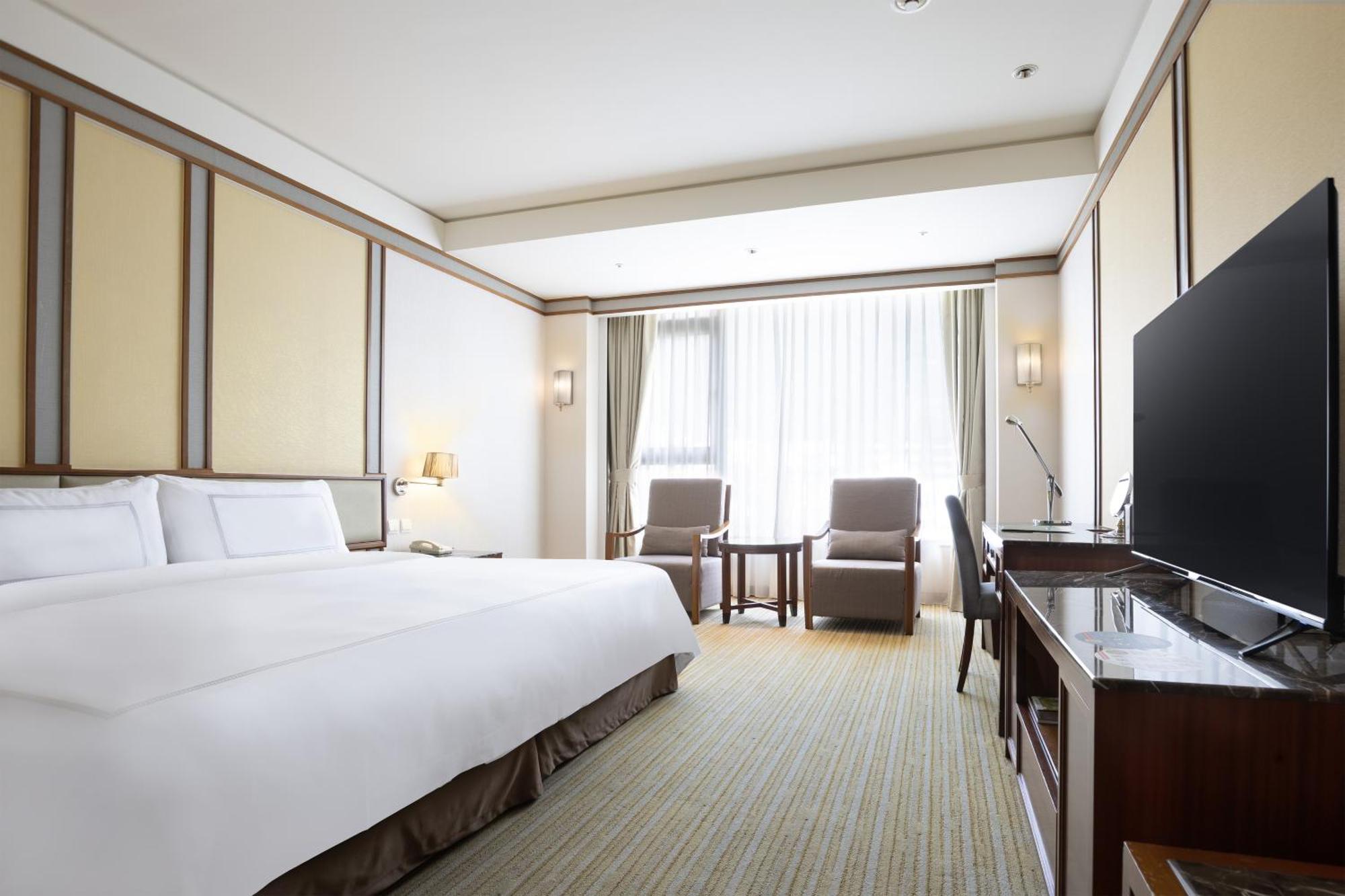 Evergreen Resort Hotel - Jiaosi Jiaoxi Bagian luar foto Deluxe Room